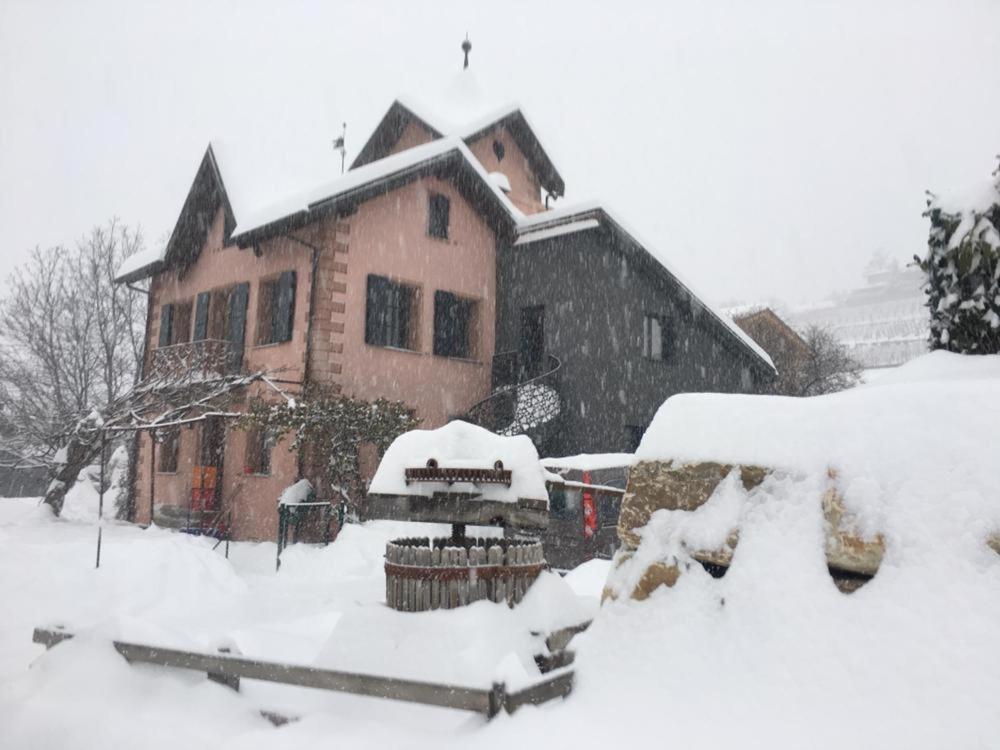 Le Manoir De Champlan Bed and Breakfast Grimisuat Εξωτερικό φωτογραφία